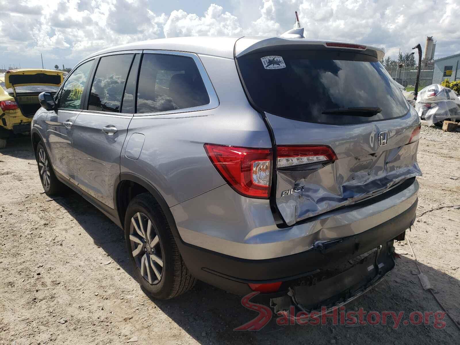 5FNYF5H5XKB010263 2019 HONDA PILOT