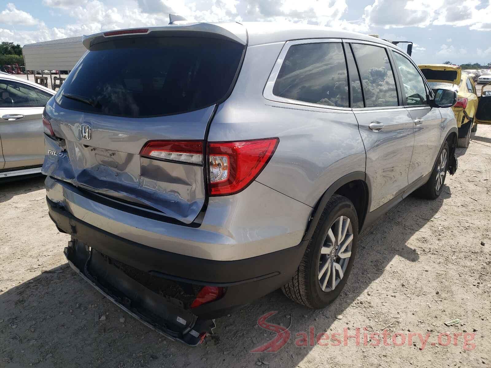 5FNYF5H5XKB010263 2019 HONDA PILOT