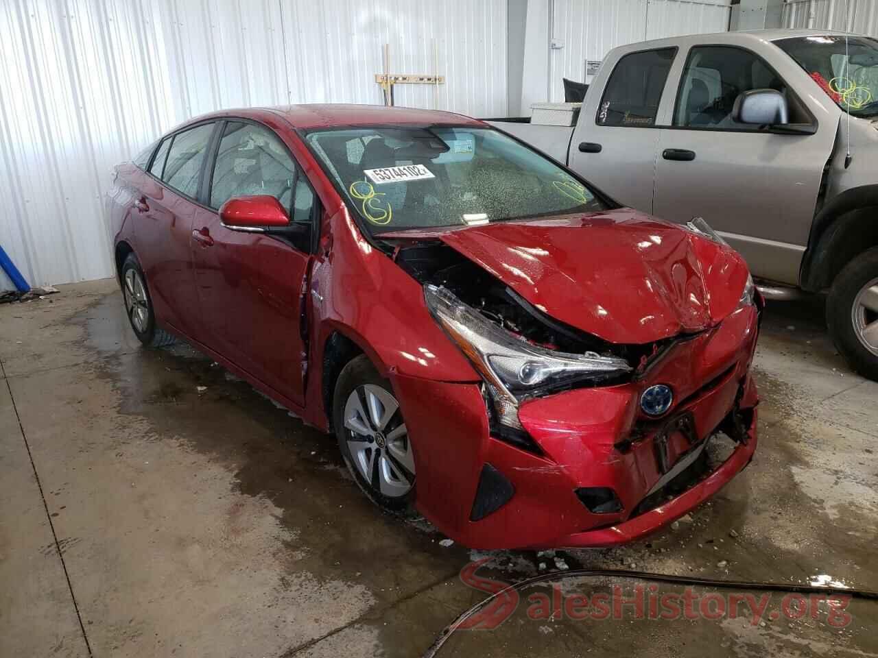 JTDKBRFU7H3534432 2017 TOYOTA PRIUS