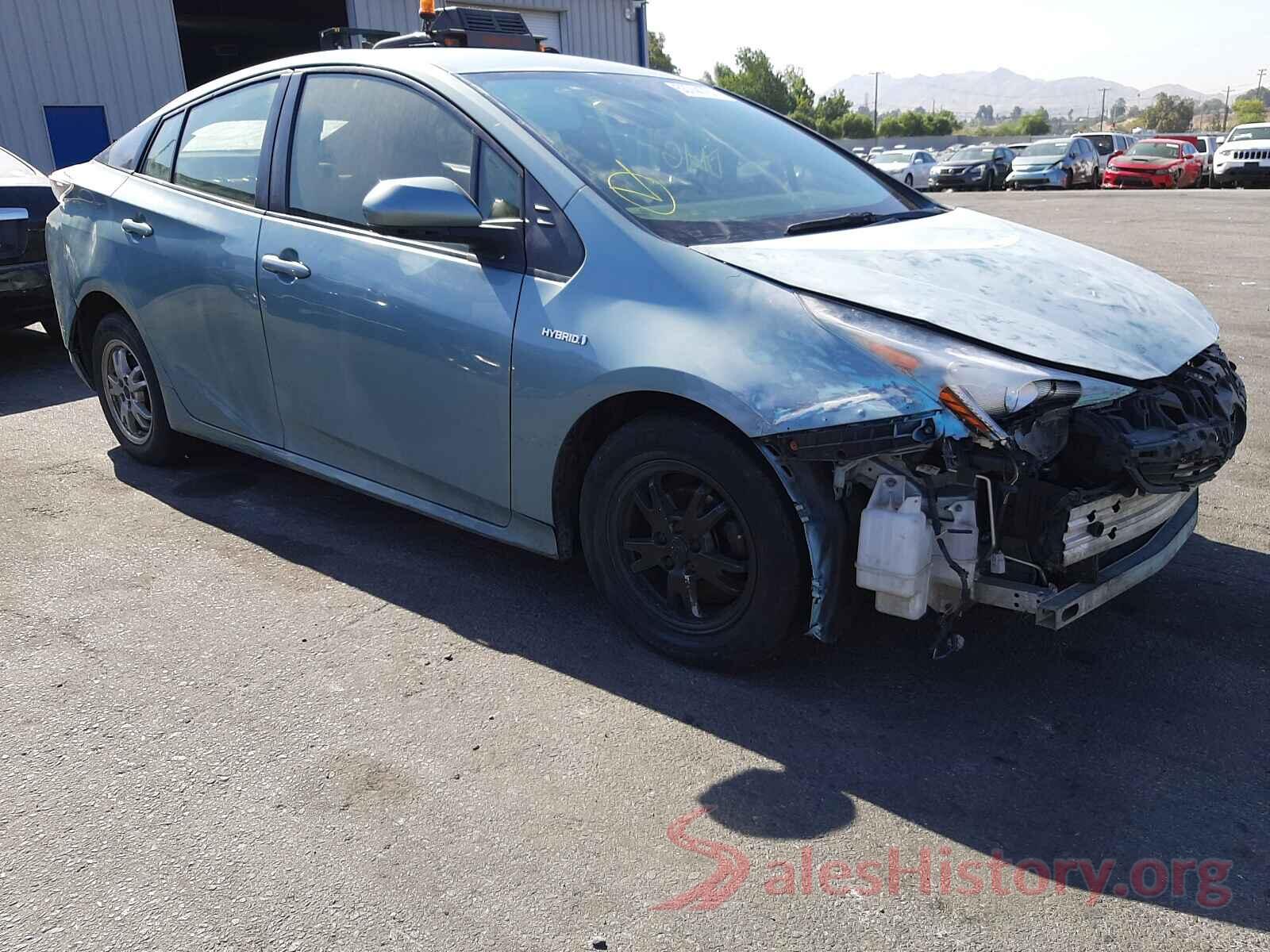 JTDKBRFU4G3009276 2016 TOYOTA PRIUS