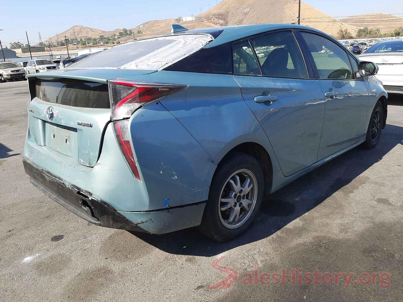 JTDKBRFU4G3009276 2016 TOYOTA PRIUS