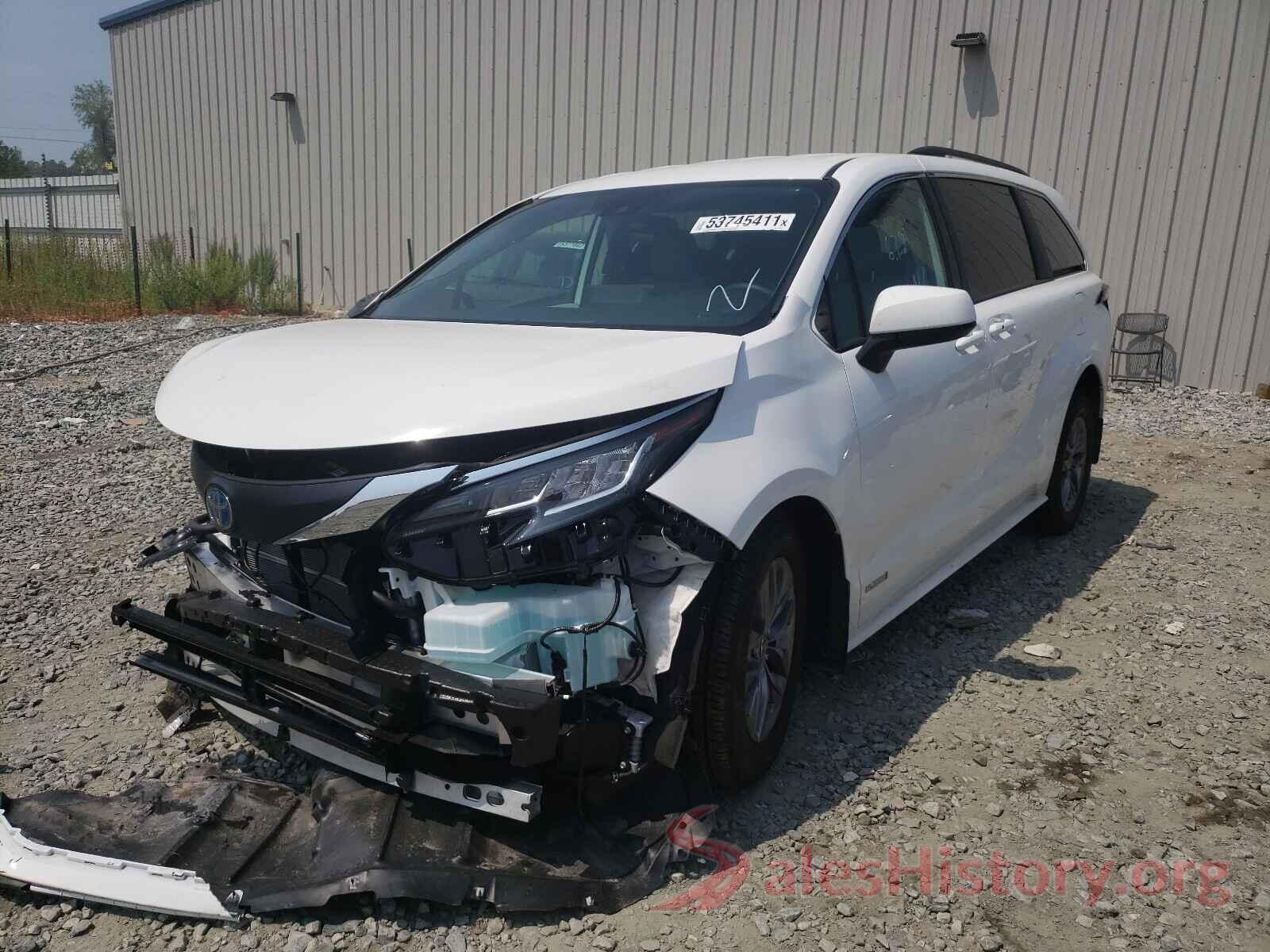 5TDKRKEC3MS031615 2021 TOYOTA SIENNA