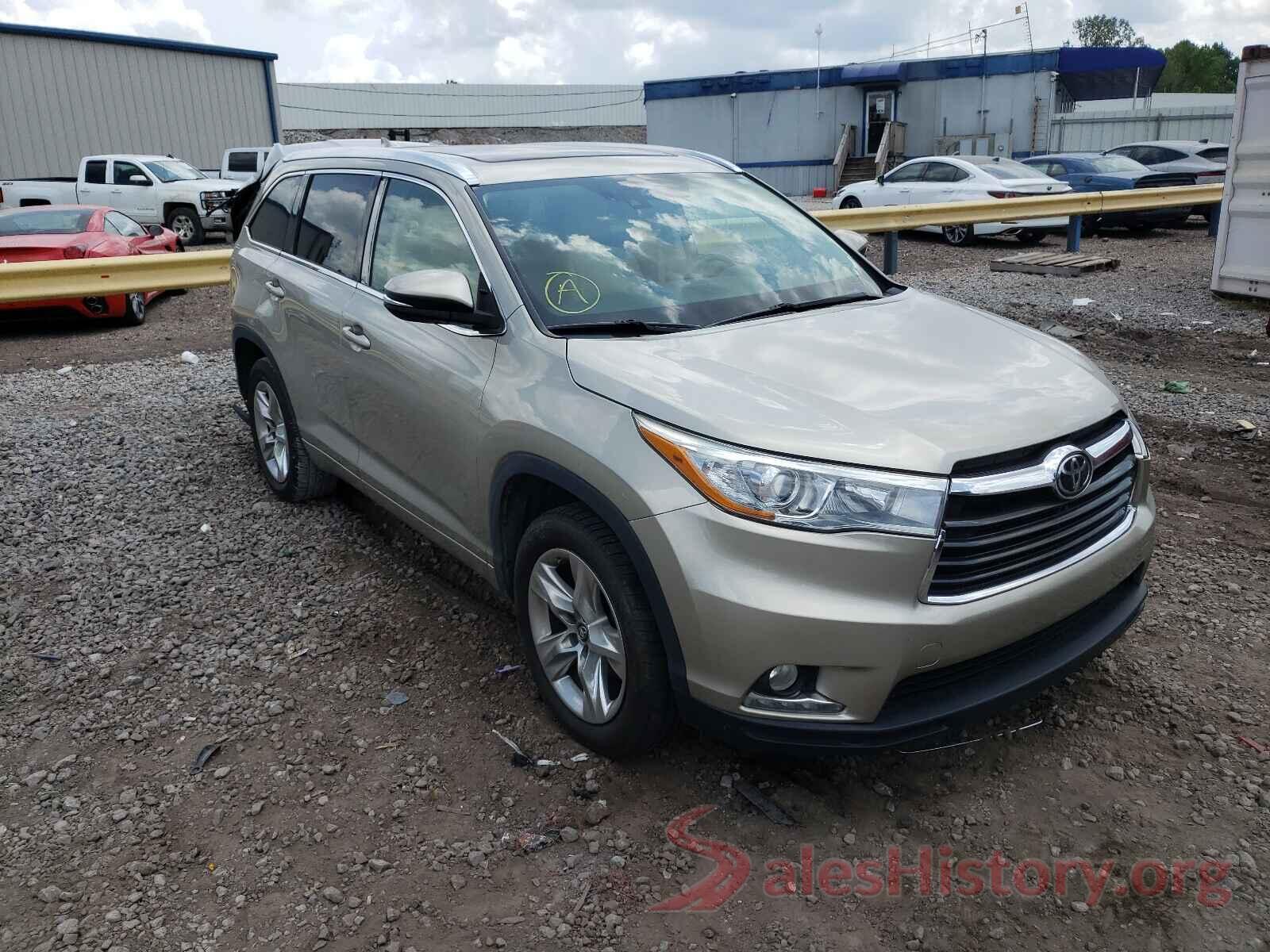 5TDYKRFH9GS171173 2016 TOYOTA HIGHLANDER