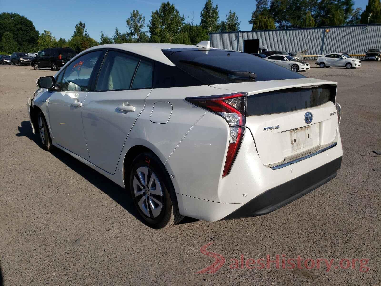 JTDKARFU7G3503375 2016 TOYOTA PRIUS