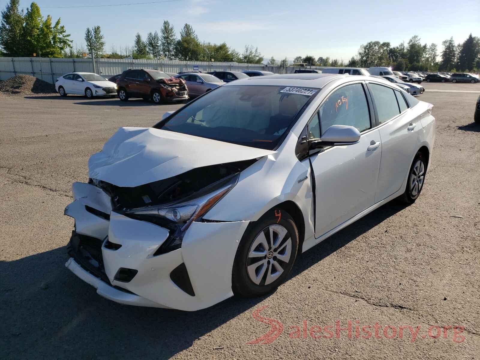 JTDKARFU7G3503375 2016 TOYOTA PRIUS