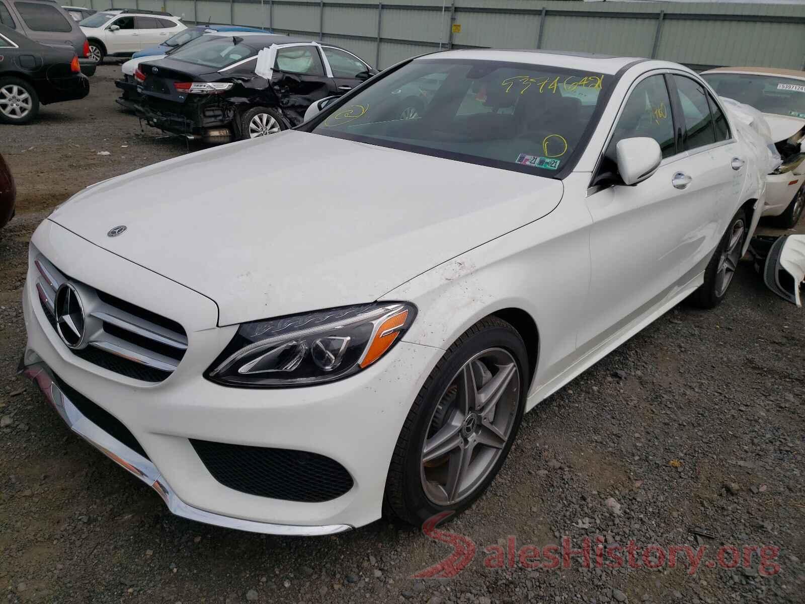 55SWF4KB9JU243113 2018 MERCEDES-BENZ C-CLASS