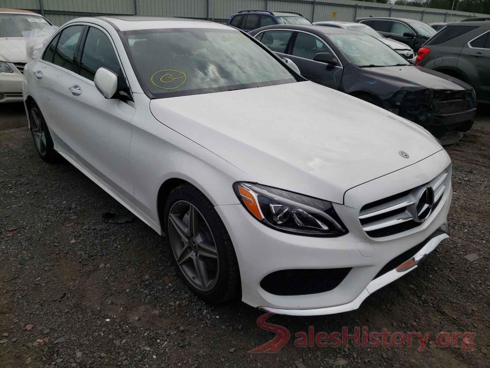 55SWF4KB9JU243113 2018 MERCEDES-BENZ C-CLASS