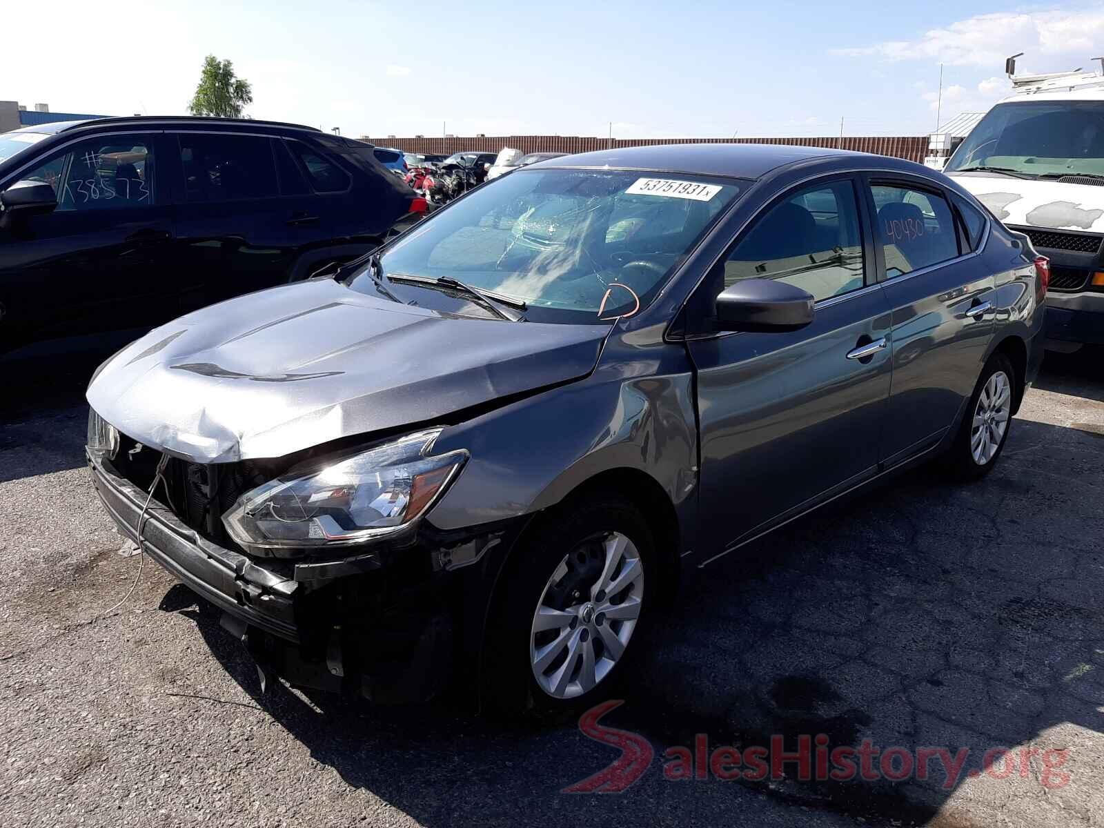 3N1AB7AP0HL640746 2017 NISSAN SENTRA