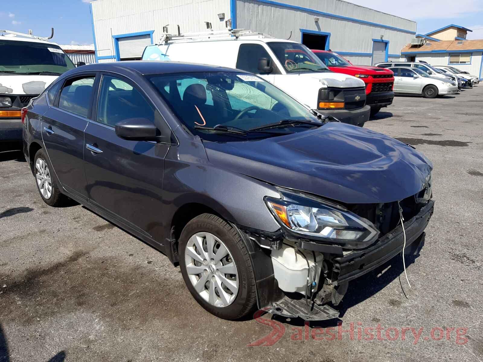 3N1AB7AP0HL640746 2017 NISSAN SENTRA