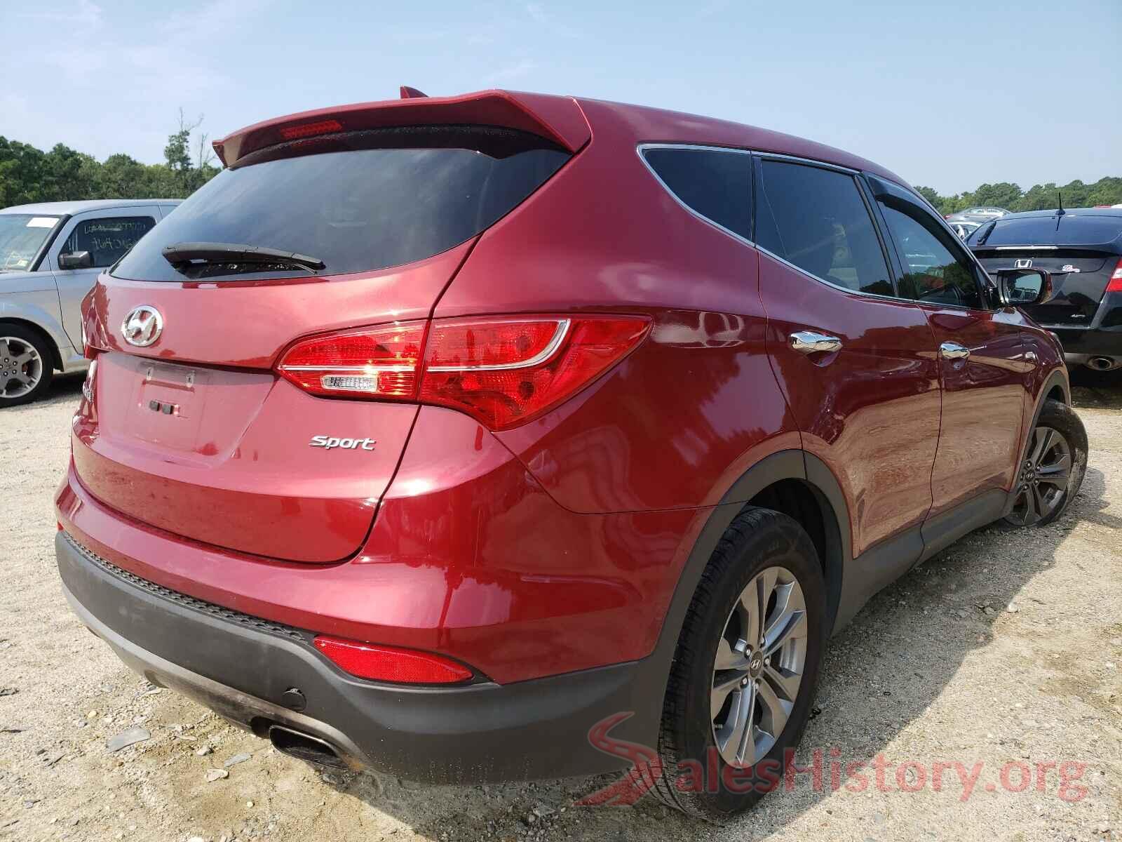 5XYZT3LB3GG342091 2016 HYUNDAI SANTA FE