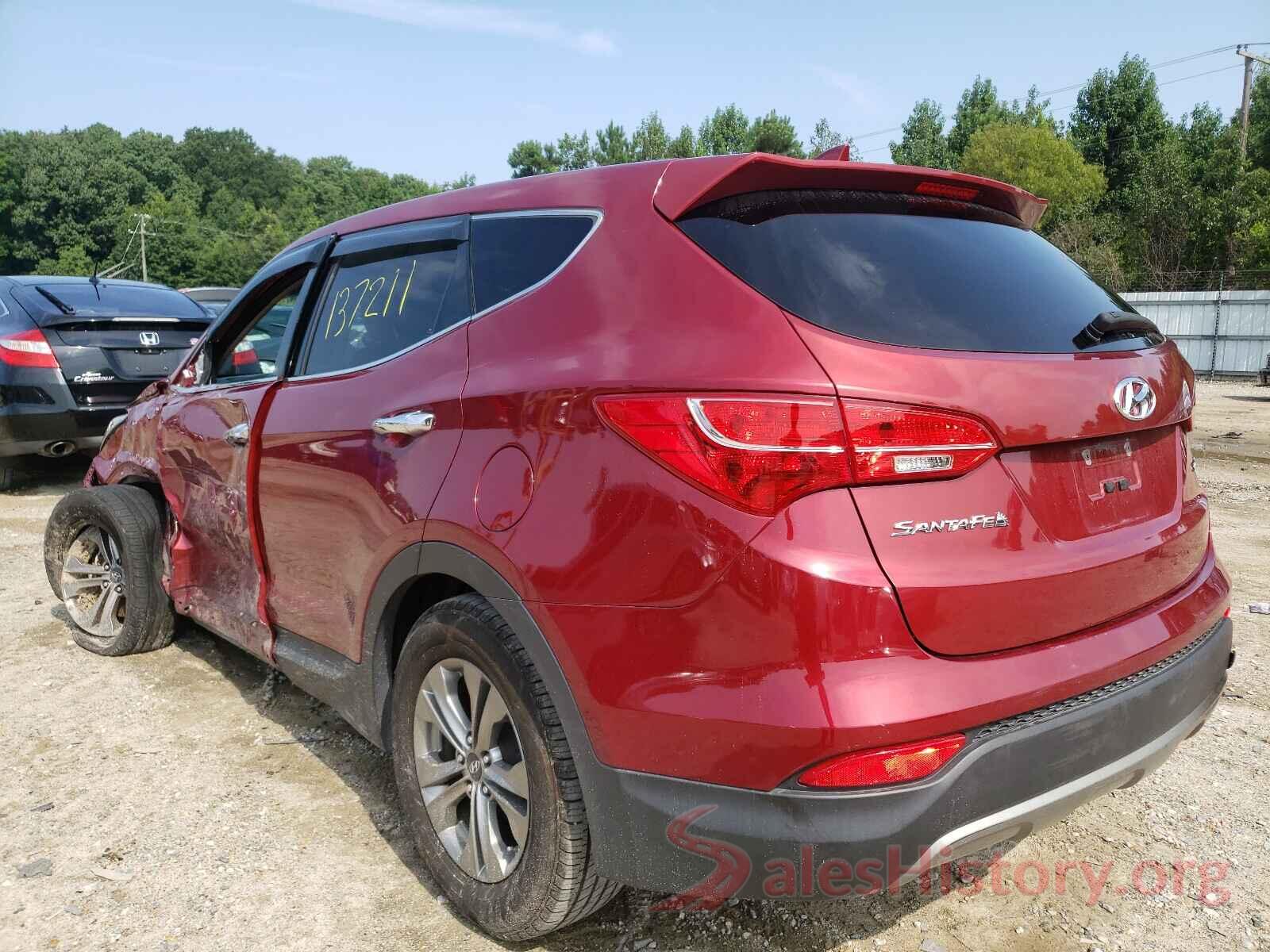 5XYZT3LB3GG342091 2016 HYUNDAI SANTA FE