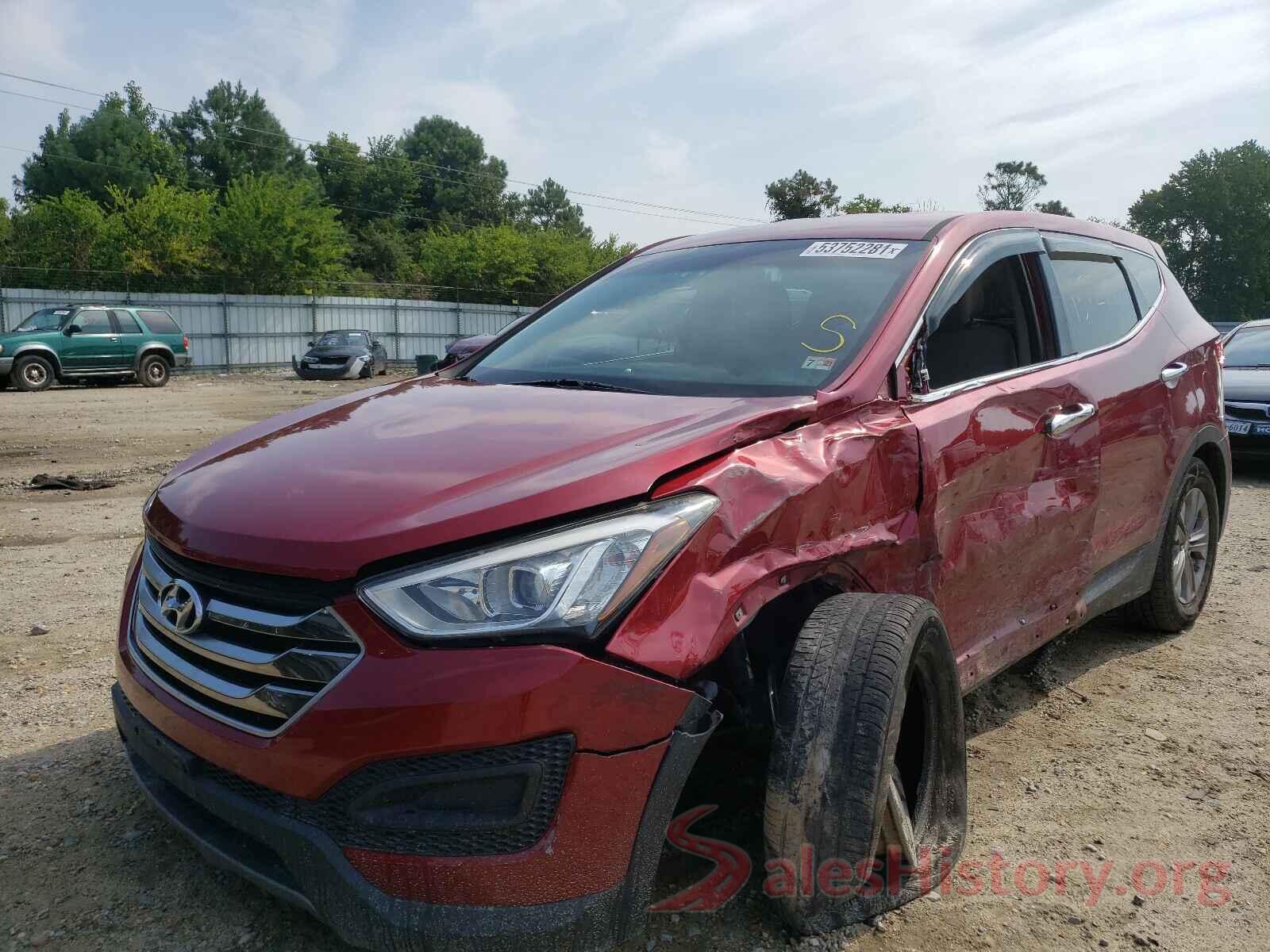 5XYZT3LB3GG342091 2016 HYUNDAI SANTA FE