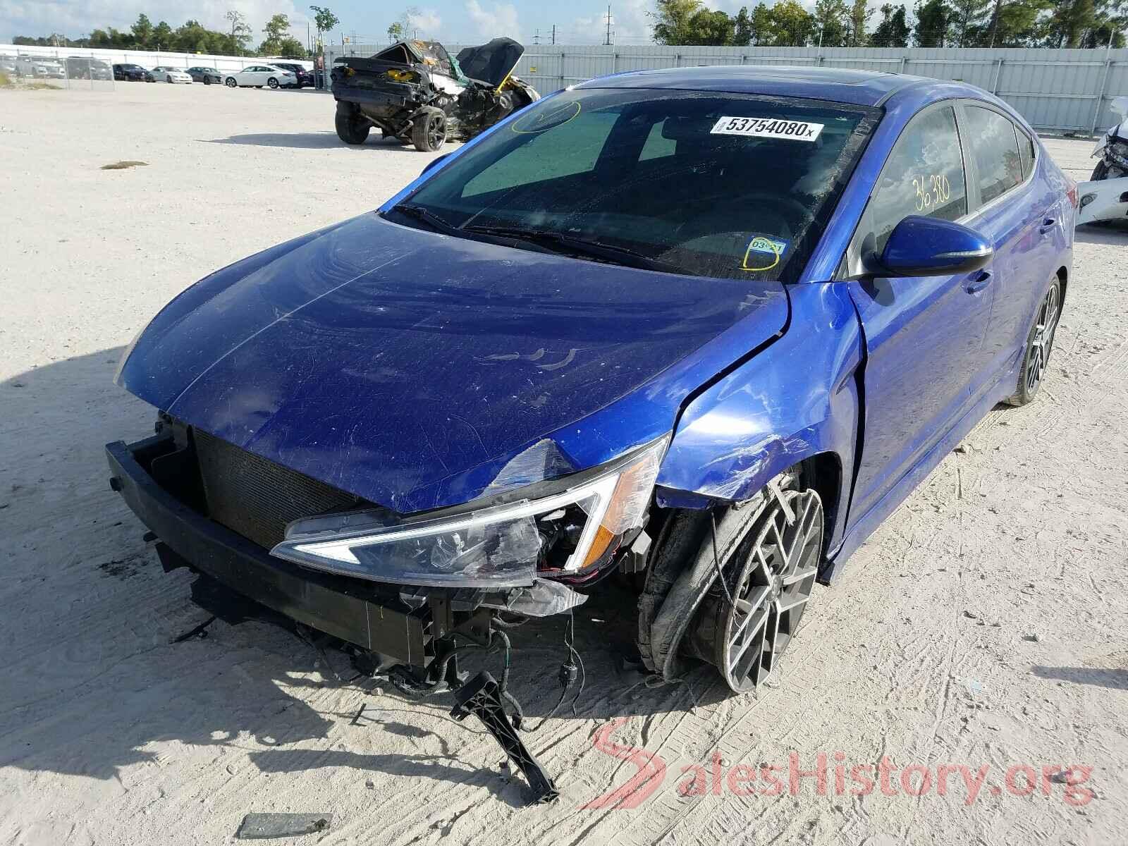 KMHD04LBXKU843491 2019 HYUNDAI ELANTRA