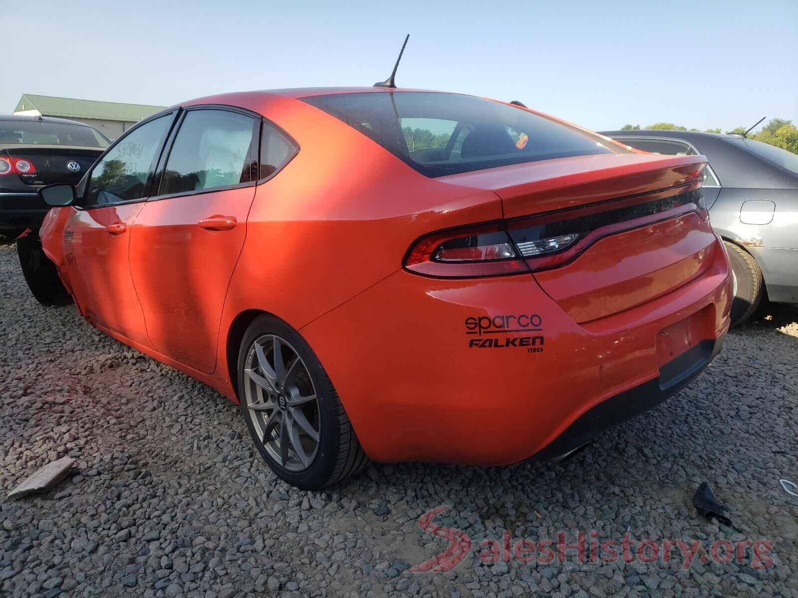 1C3CDFFH8GD816267 2016 DODGE DART