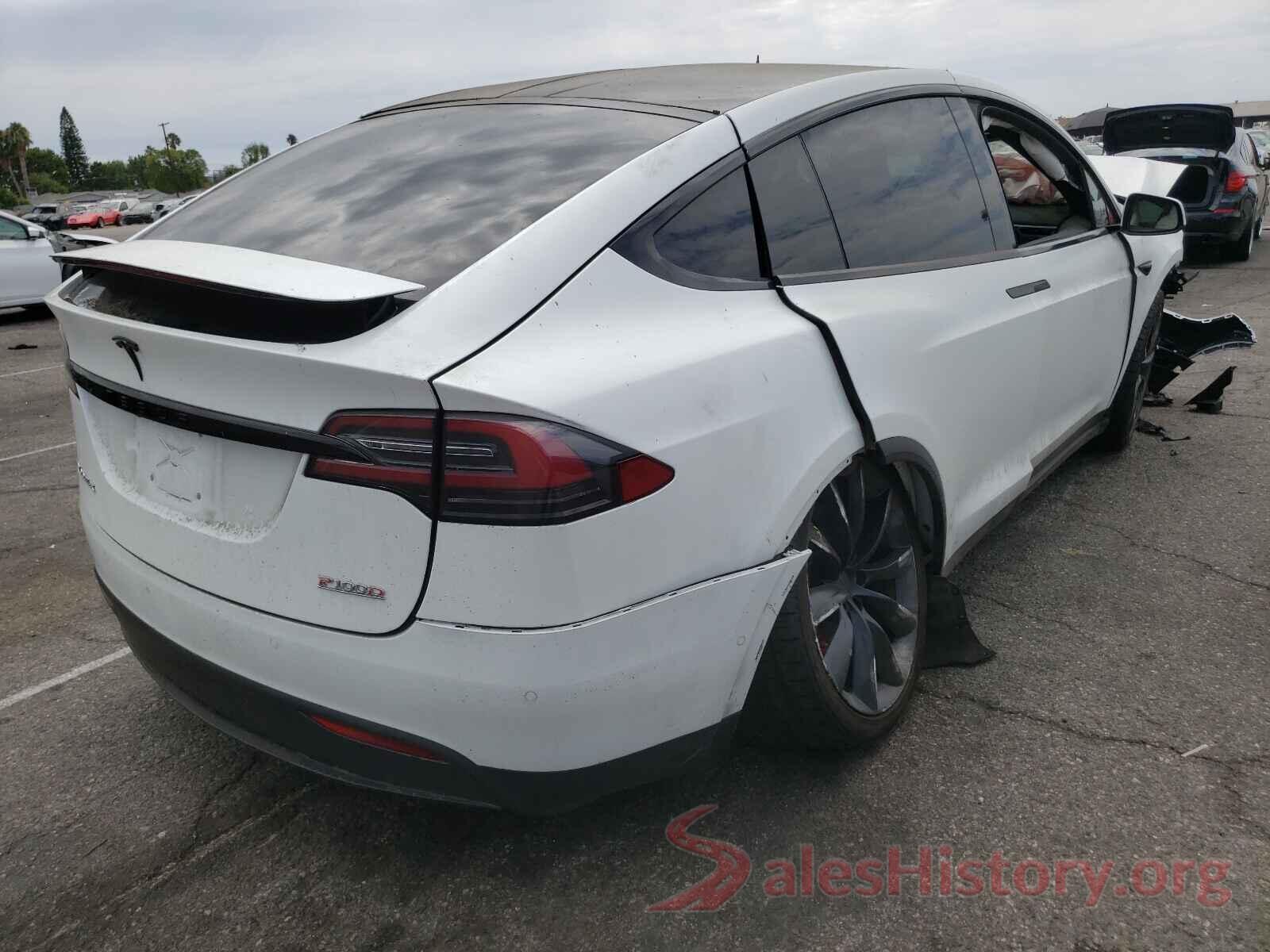 5YJXCDE4XJF081097 2018 TESLA MODEL X