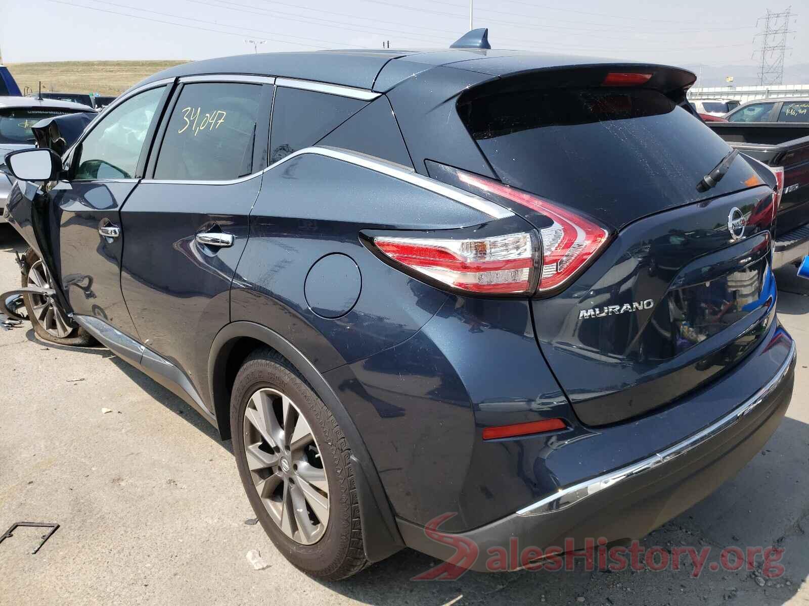 5N1AZ2MH1HN189628 2017 NISSAN MURANO