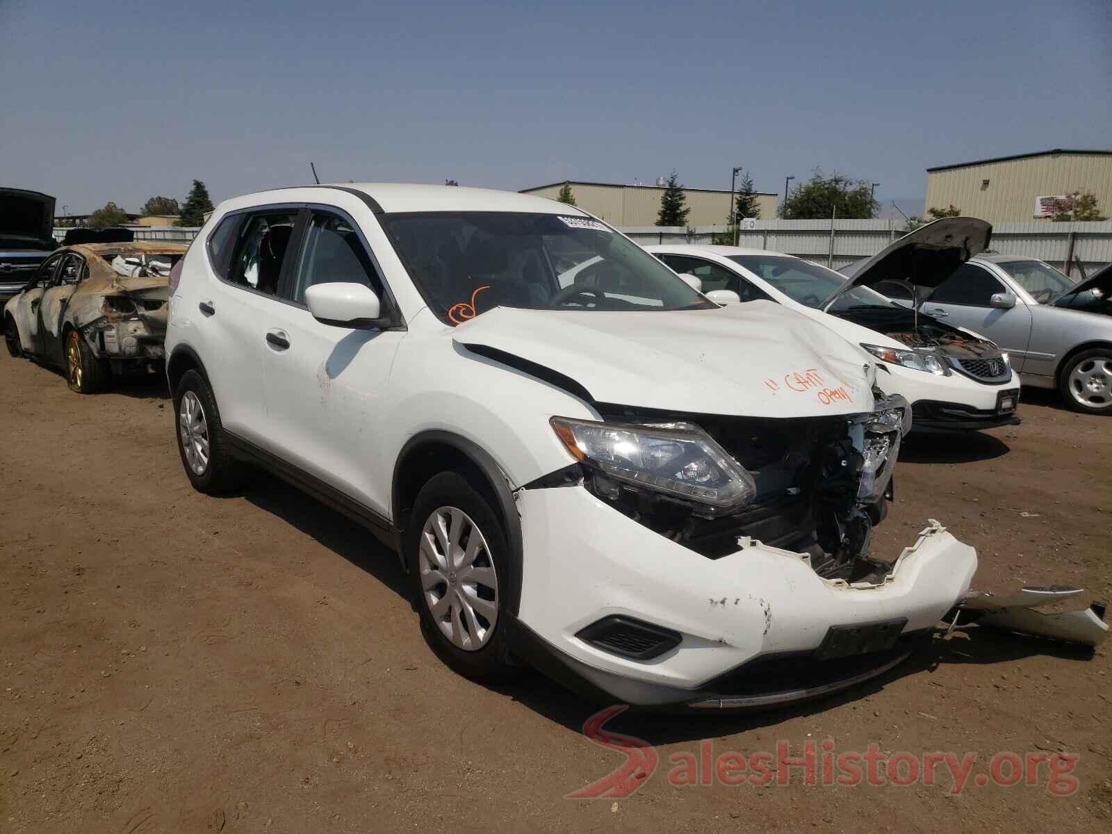 KNMAT2MT4GP622727 2016 NISSAN ROGUE