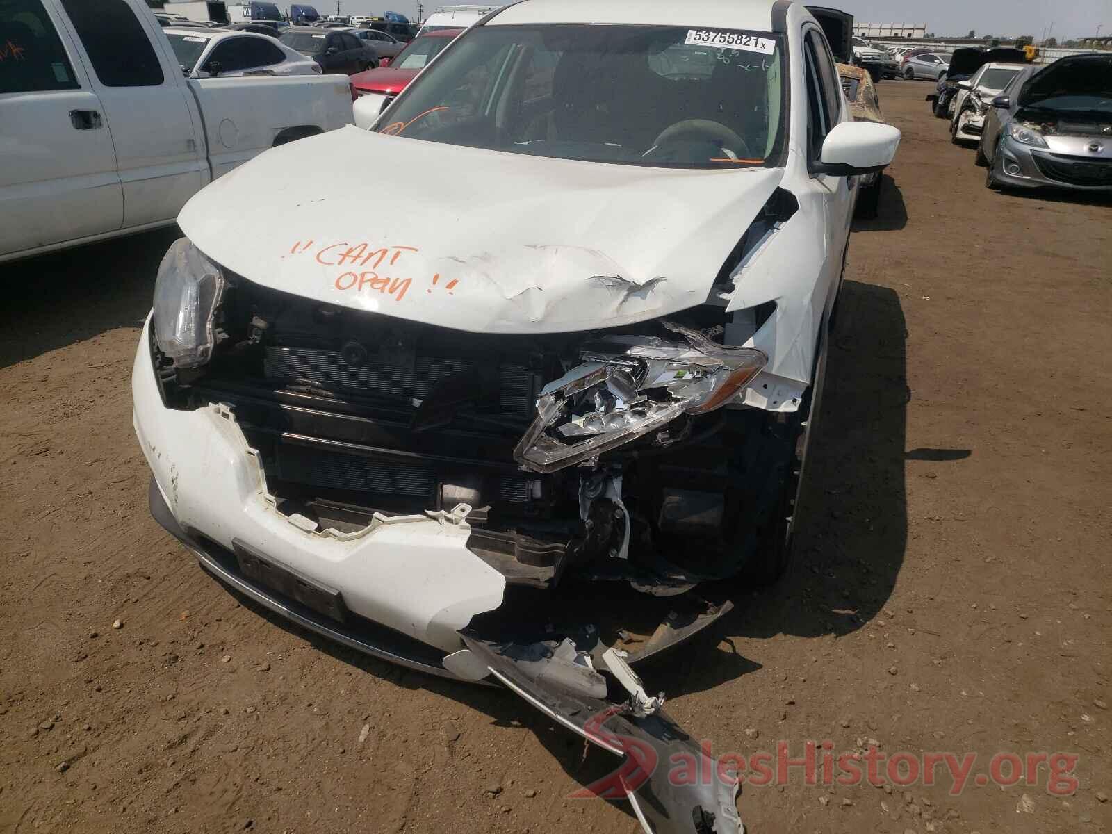 KNMAT2MT4GP622727 2016 NISSAN ROGUE