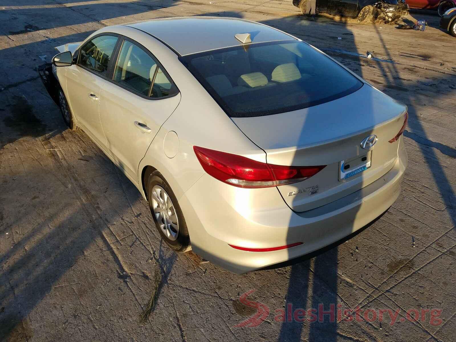 KMHD74LF3HU390242 2017 HYUNDAI ELANTRA