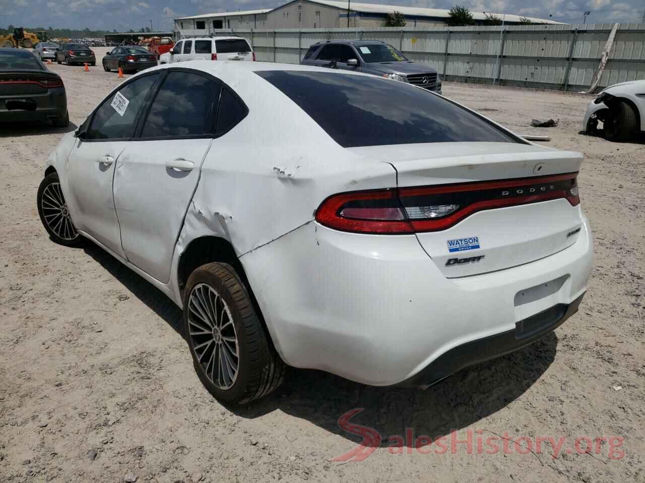 1C3CDFBB4GD623762 2016 DODGE DART