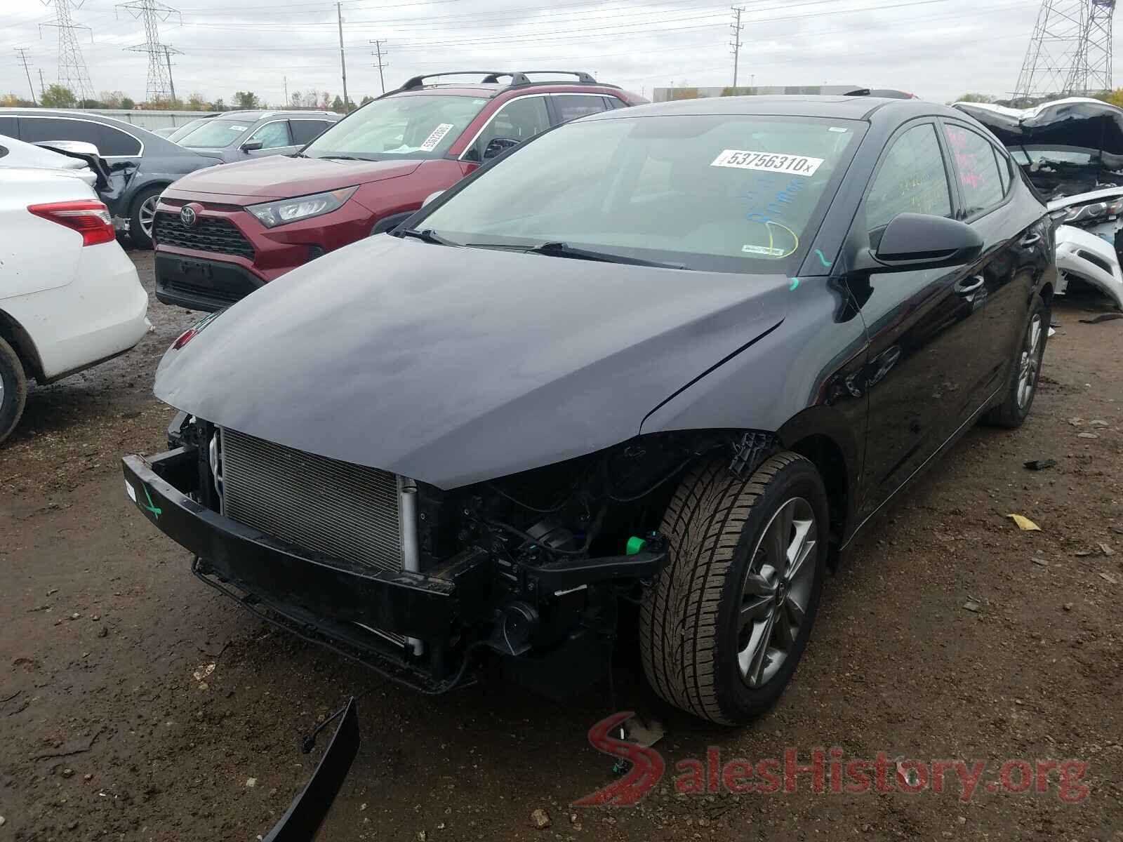 5NPD84LF6JH274910 2018 HYUNDAI ELANTRA