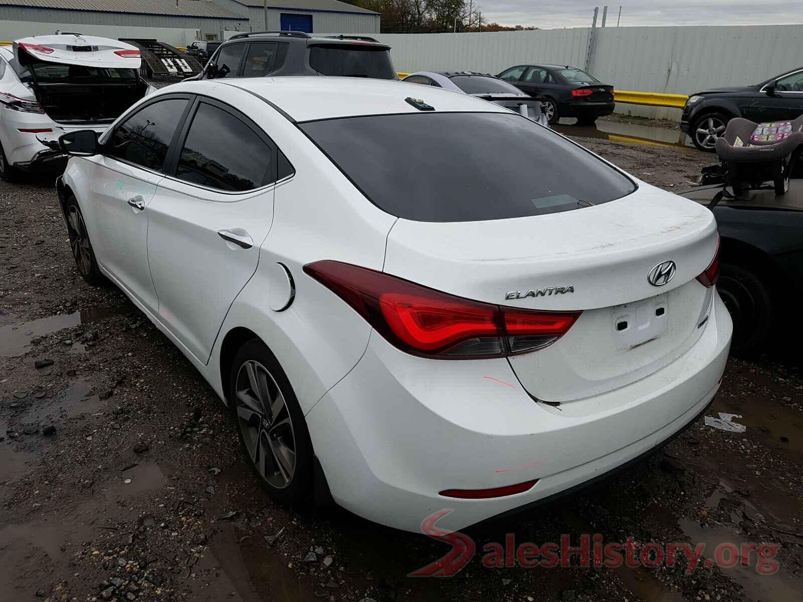 5NPDH4AE4GH680784 2016 HYUNDAI ELANTRA