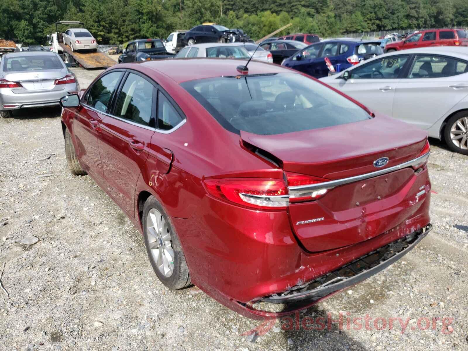 3FA6P0HD6HR268680 2017 FORD FUSION