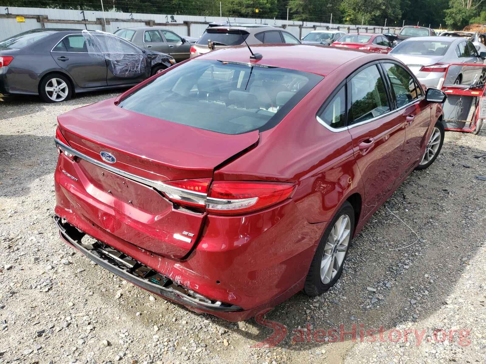 3FA6P0HD6HR268680 2017 FORD FUSION