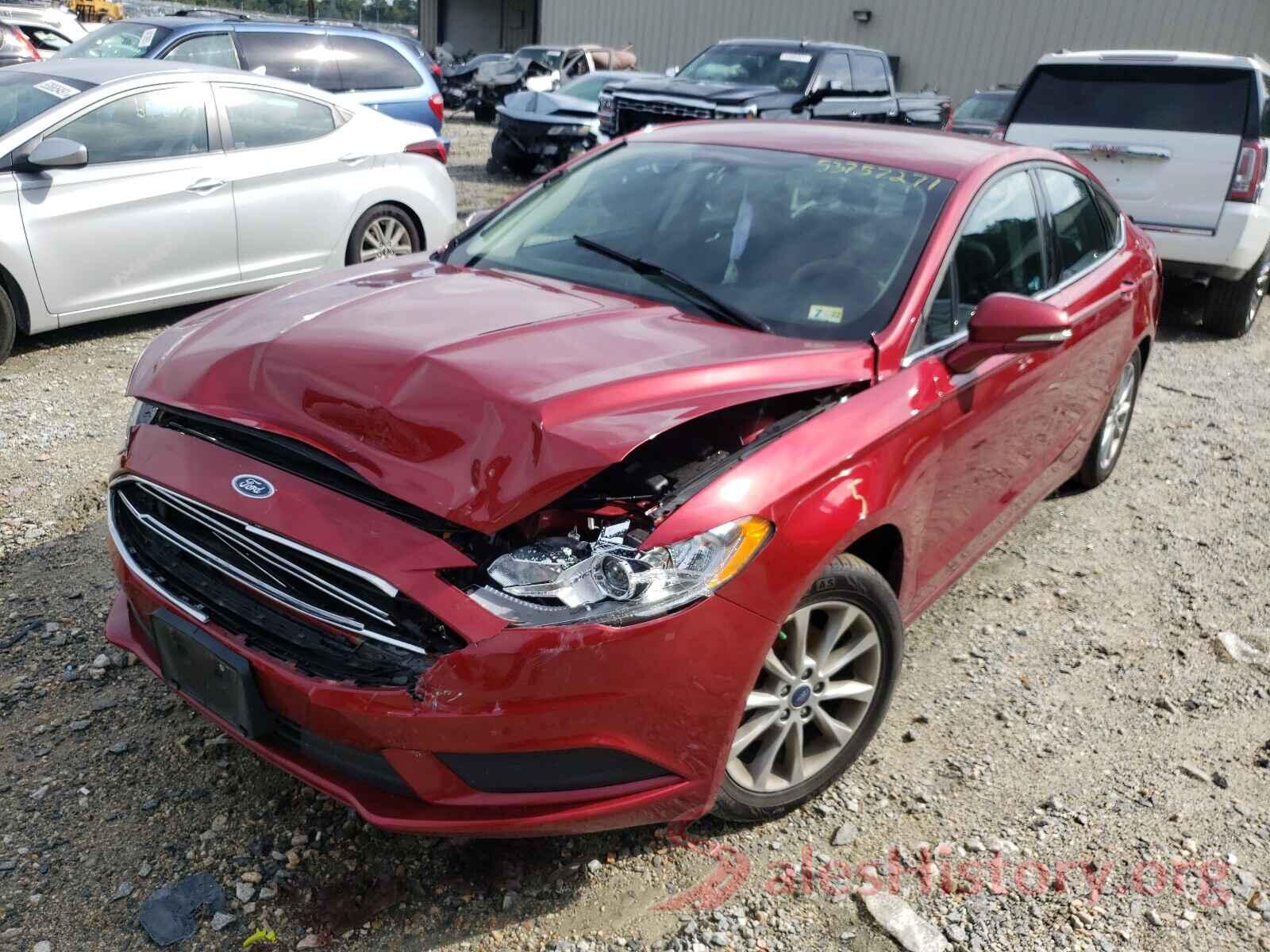 3FA6P0HD6HR268680 2017 FORD FUSION