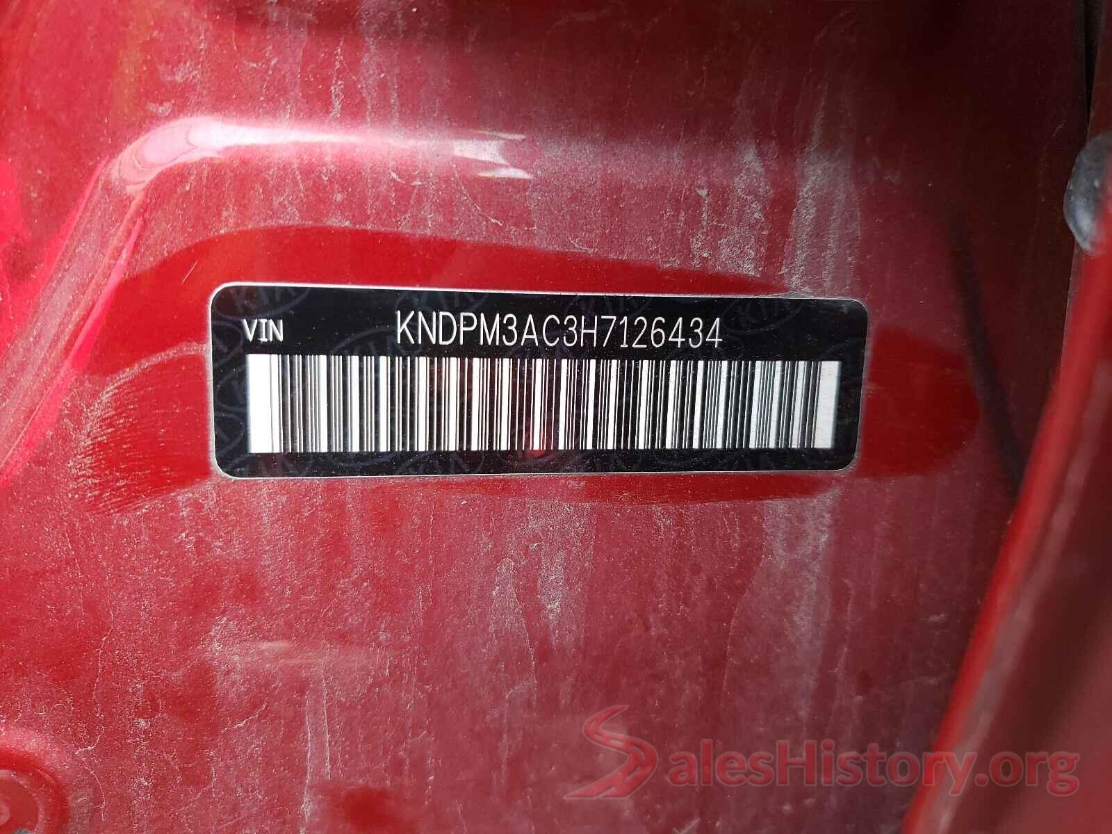 KNDPM3AC3H7126434 2017 KIA SPORTAGE