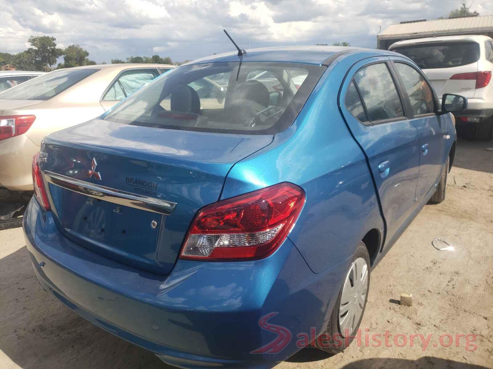 ML32F3FJ2LHF08362 2020 MITSUBISHI MIRAGE