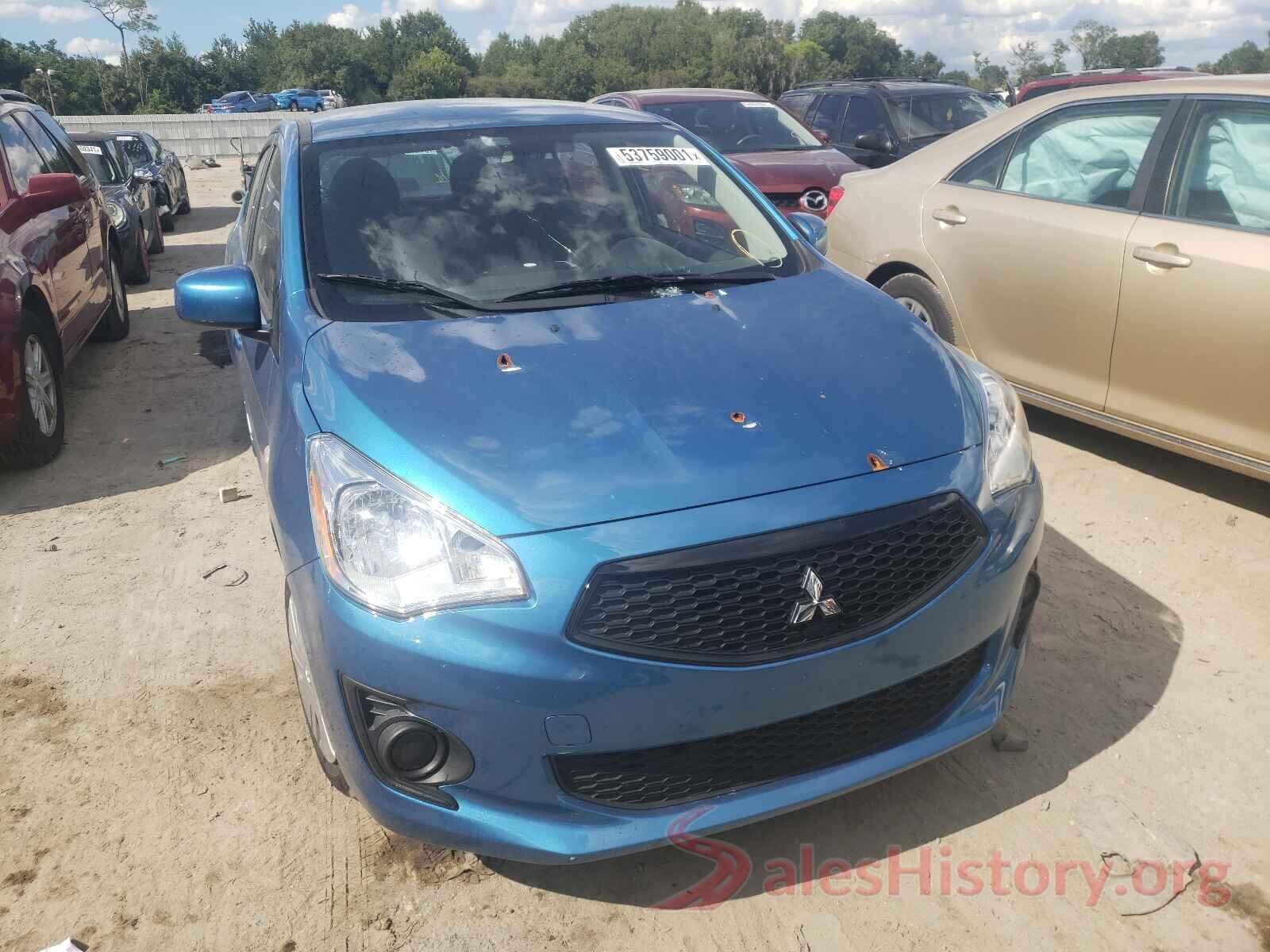 ML32F3FJ2LHF08362 2020 MITSUBISHI MIRAGE