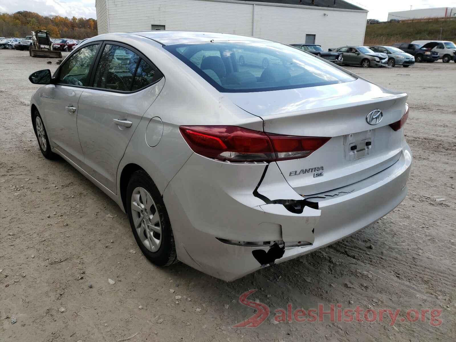 5NPD74LF7JH232572 2018 HYUNDAI ELANTRA