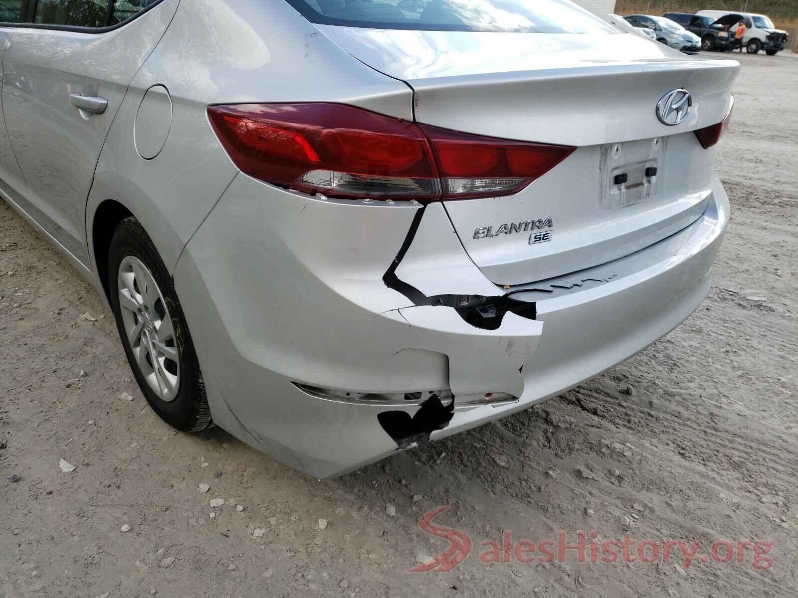 5NPD74LF7JH232572 2018 HYUNDAI ELANTRA