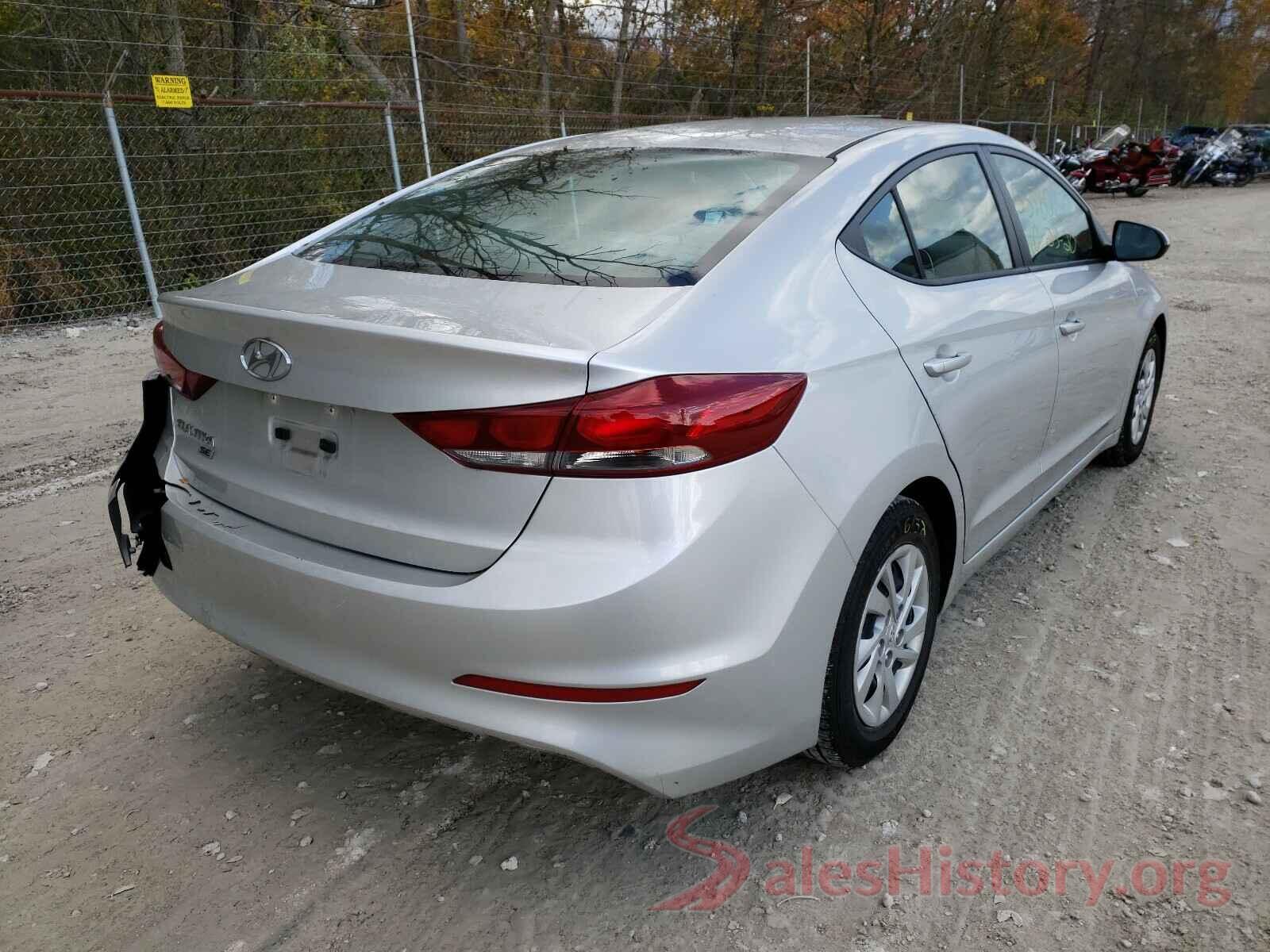 5NPD74LF7JH232572 2018 HYUNDAI ELANTRA