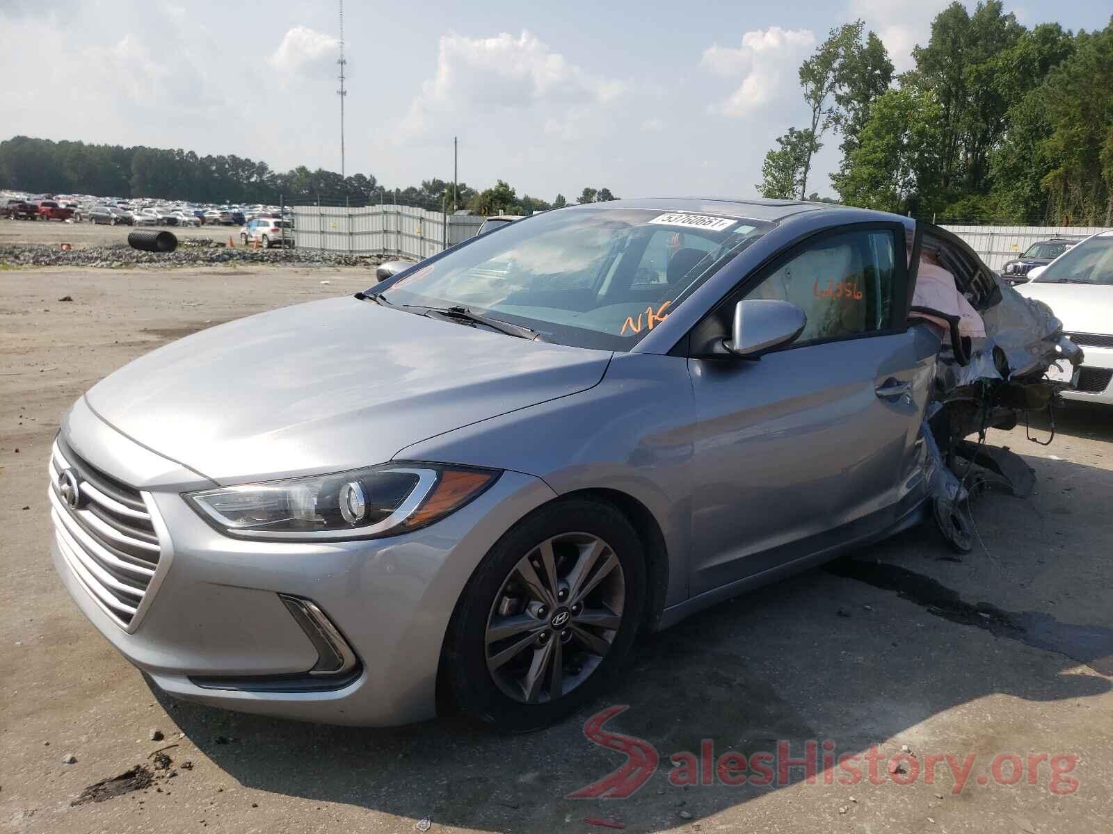 5NPD84LF5HH139976 2017 HYUNDAI ELANTRA