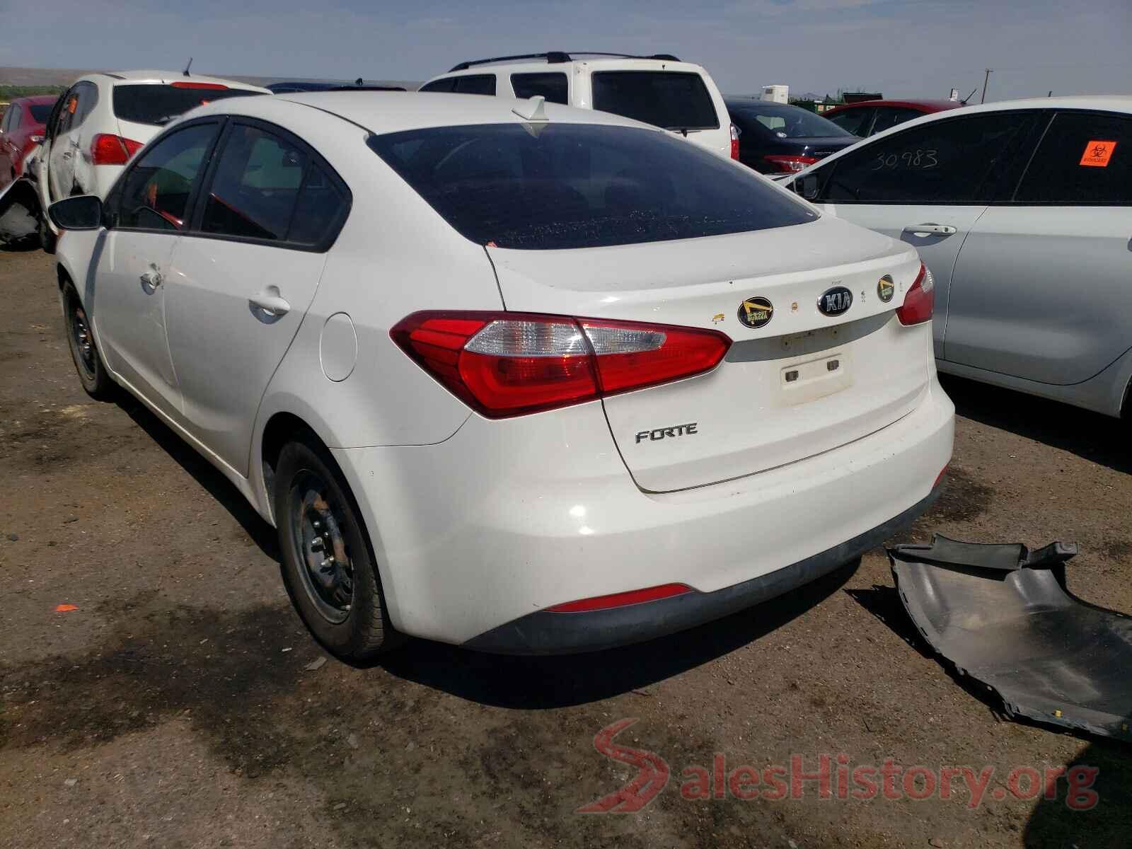 KNAFK4A68G5520102 2016 KIA FORTE