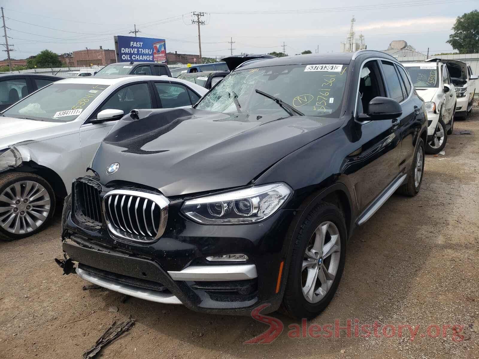 5UXTR7C57KLR43781 2019 BMW X3