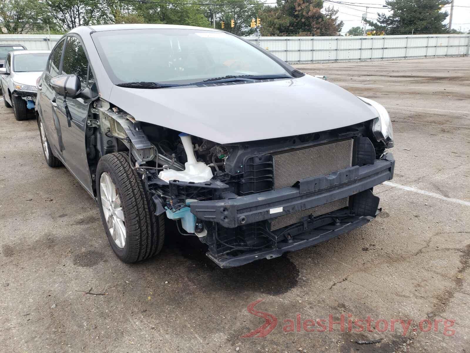 KNAFX4A69G5574199 2016 KIA FORTE