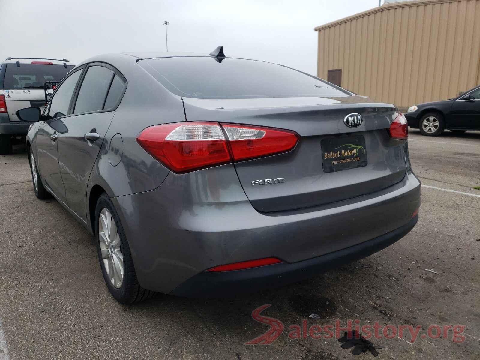 KNAFX4A69G5574199 2016 KIA FORTE