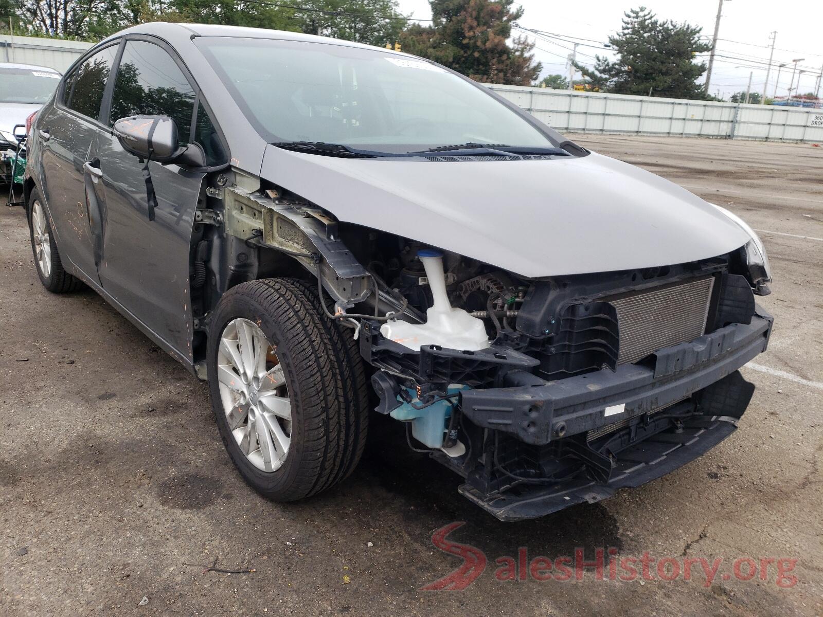 KNAFX4A69G5574199 2016 KIA FORTE