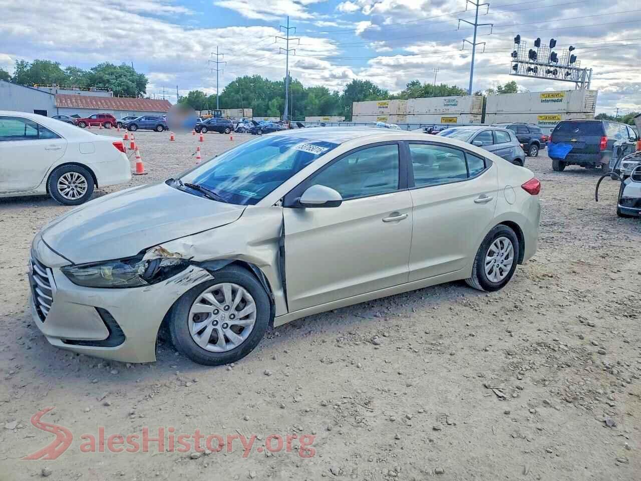5NPD74LF6HH103328 2017 HYUNDAI ELANTRA