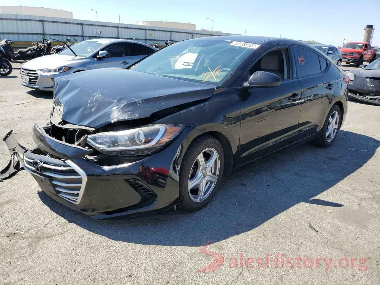 5NPD84LF5JH213189 2018 HYUNDAI ELANTRA