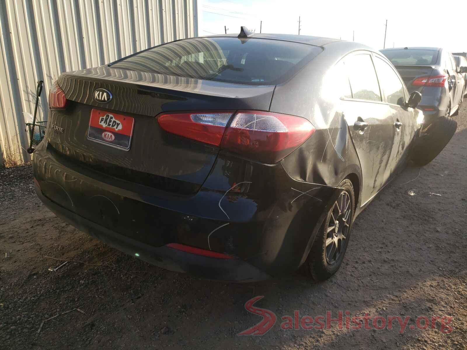 KNAFK4A6XG5585808 2016 KIA FORTE