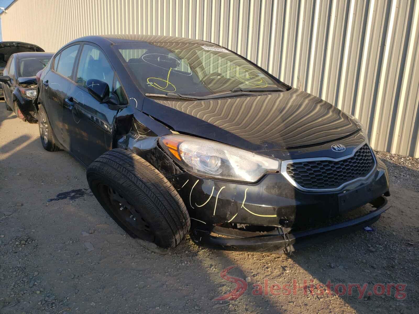 KNAFK4A6XG5585808 2016 KIA FORTE