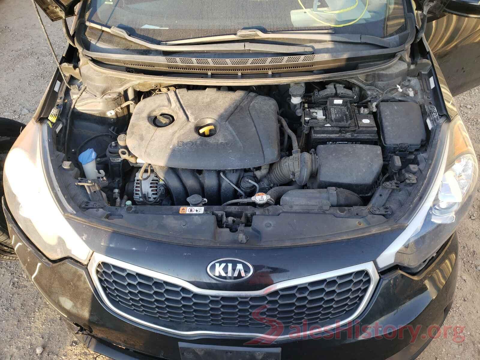 KNAFK4A6XG5585808 2016 KIA FORTE