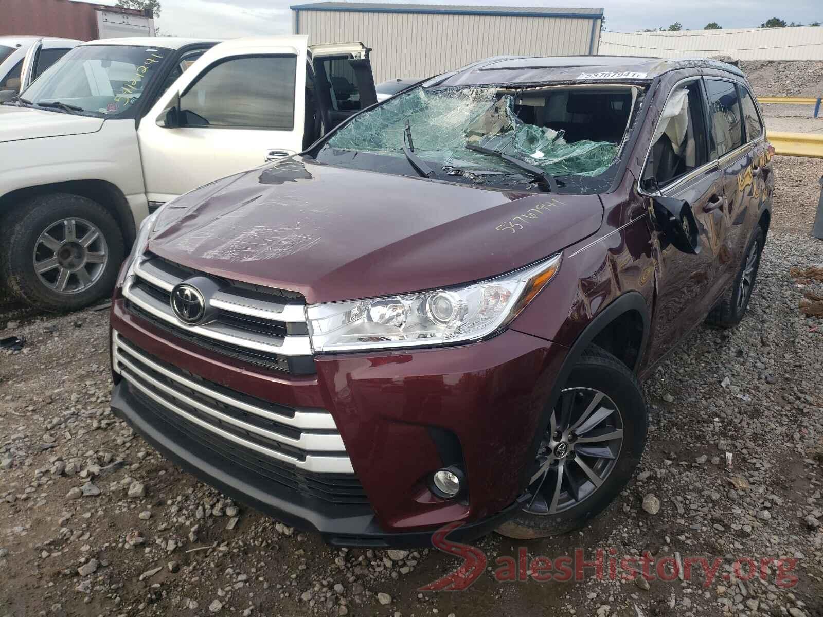 5TDKZRFH4HS221173 2017 TOYOTA HIGHLANDER