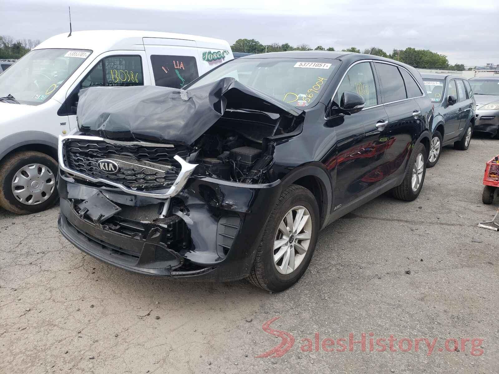 5XYPGDA32KG569004 2019 KIA SORENTO