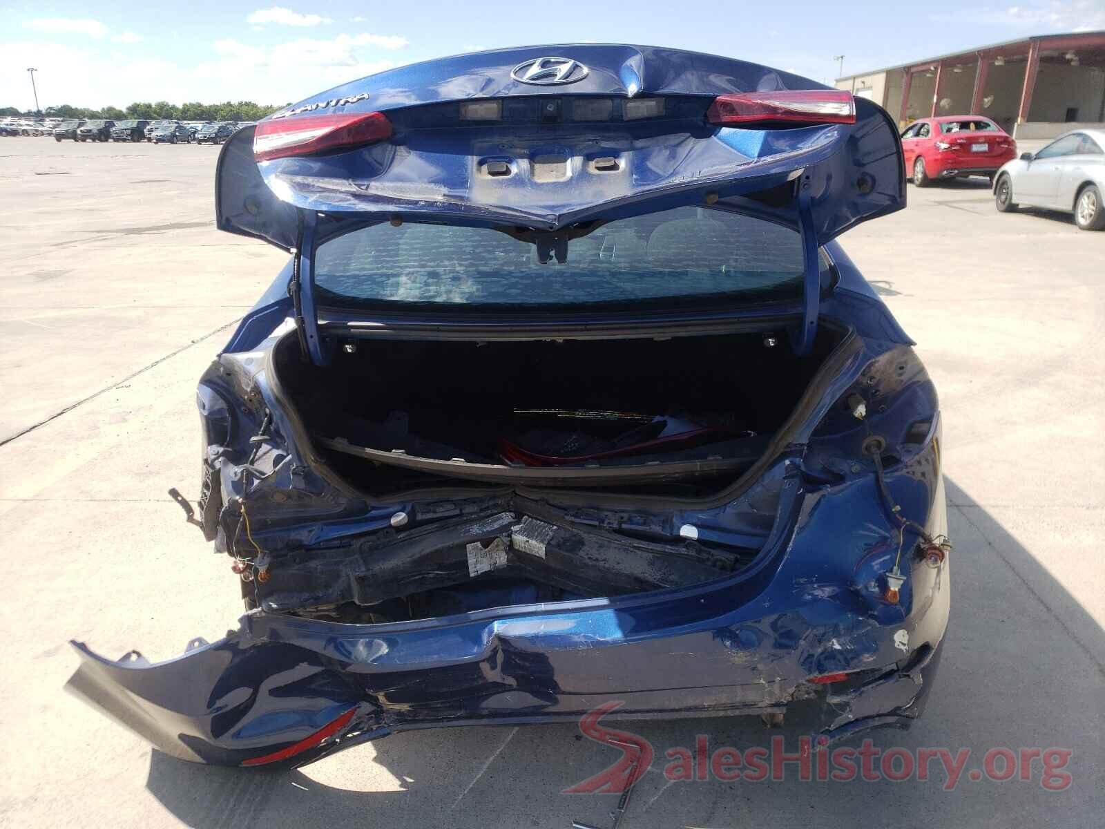 5NPDH4AE2GH710817 2016 HYUNDAI ELANTRA