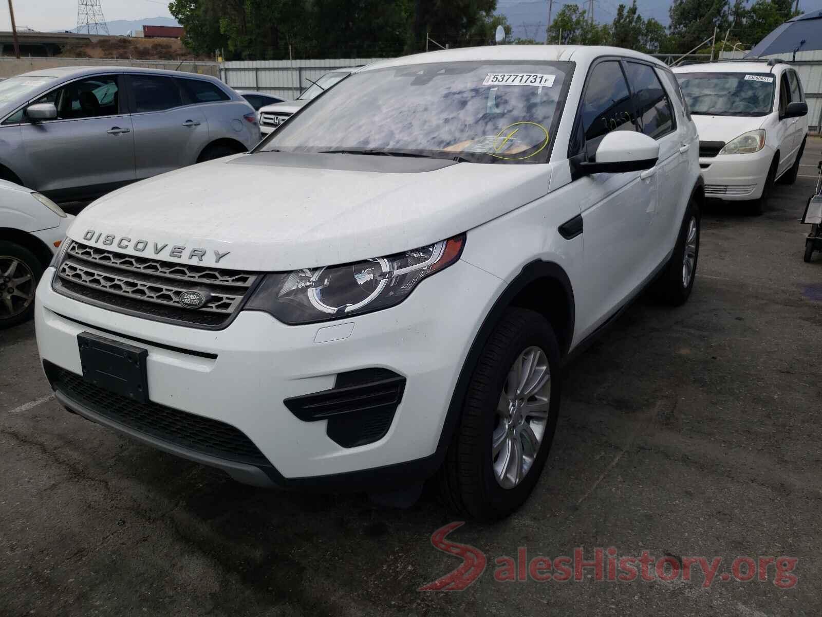 SALCP2FXXKH809186 2019 LAND ROVER DISCOVERY